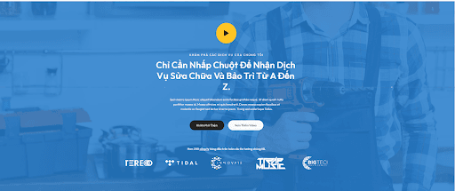 Đội bảo trì TOP WELL tại công trường